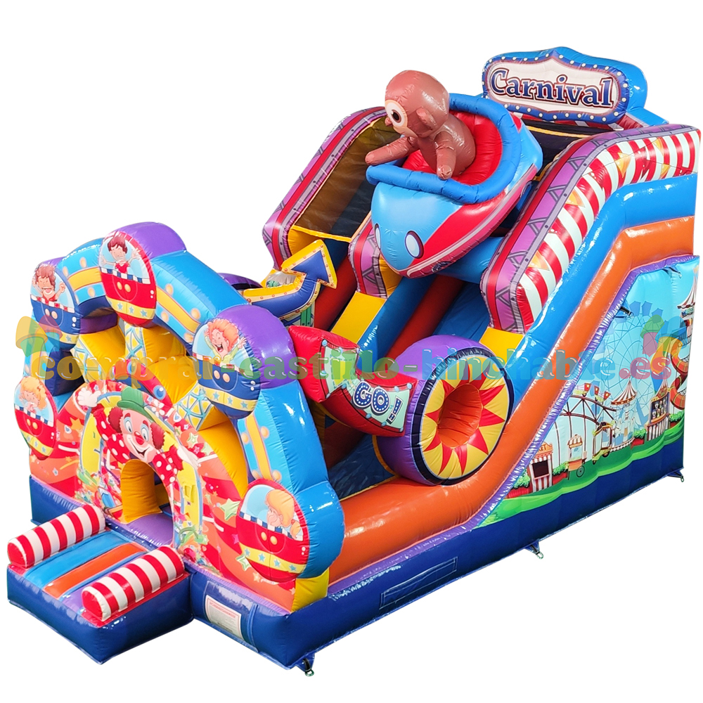 Tobogán hinchable Parque de atracciones