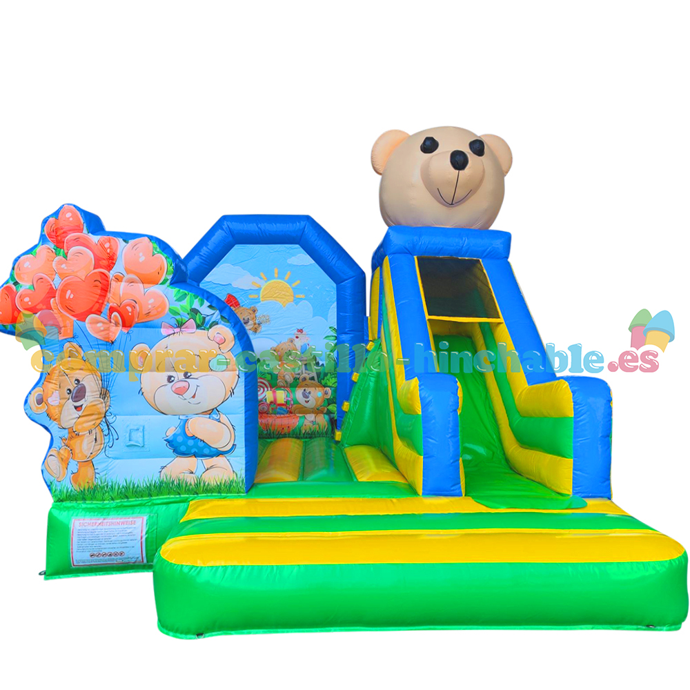 Castillo Hinchable Oso con Tobogán