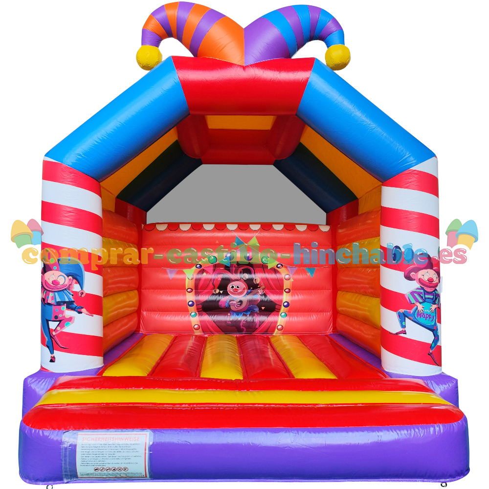 Castillo Hinchable Payaso de Circo