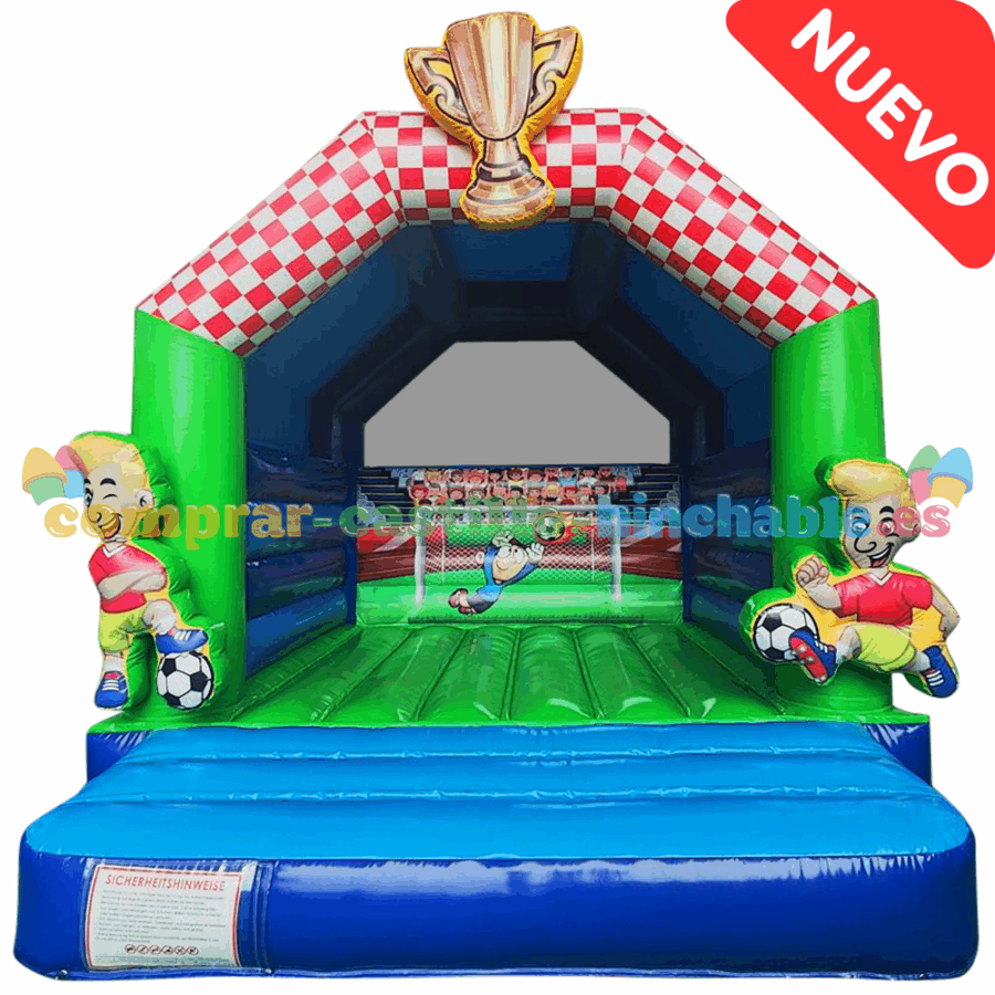 Castillo Hinchable Héroe del Fútbol