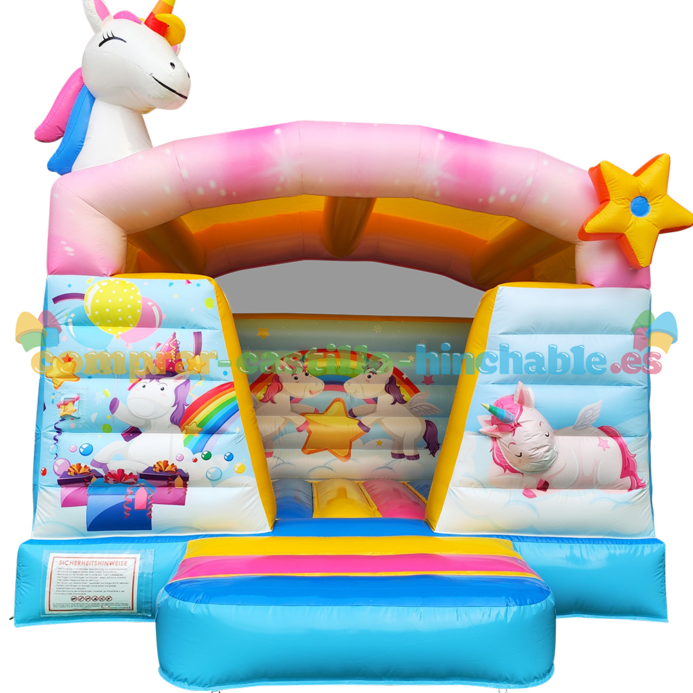 Castillo Hinchable Mini Unicornio